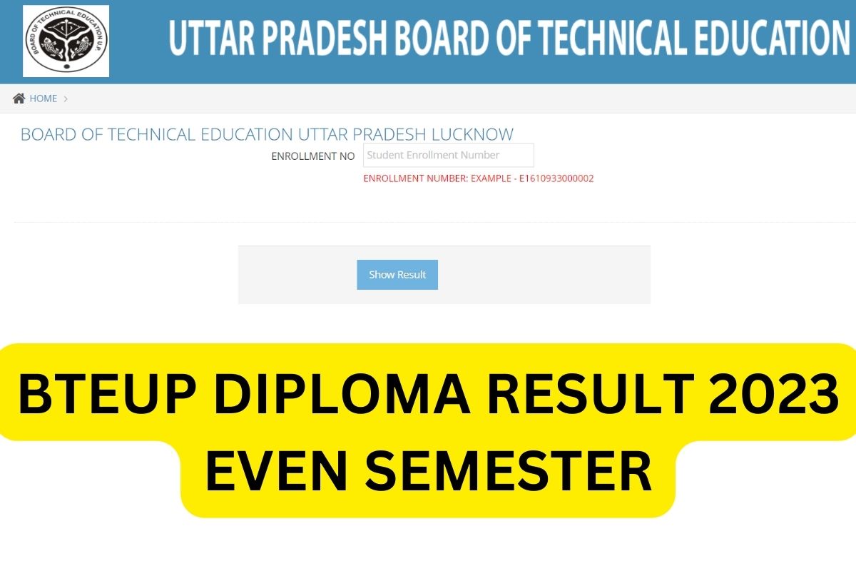 UP Polytechnic Diploma 2nd, 4th, 6th Sem @ bteup.ac.in