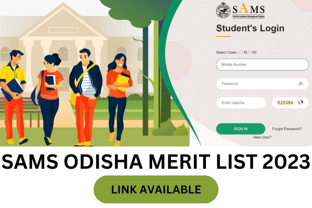 SAMS Odisha Plus Two Merit List 2023, Selection List PDF, Intimation Letter