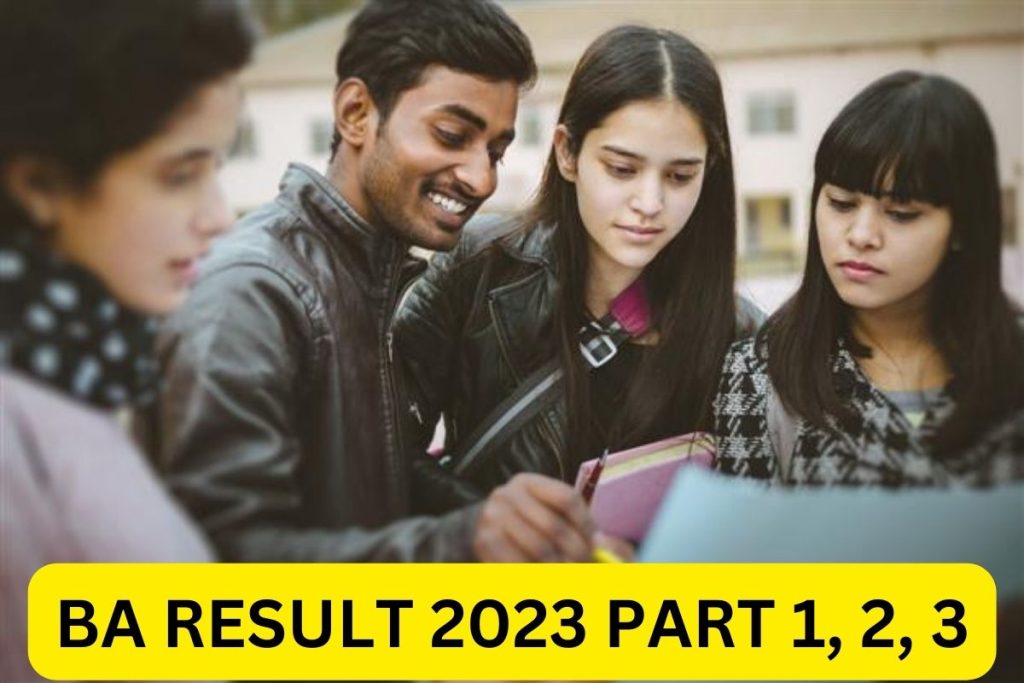 BA Result 2023 - 2nd, 4th, 6th Semester (1st, 2nd, 3rd Year)