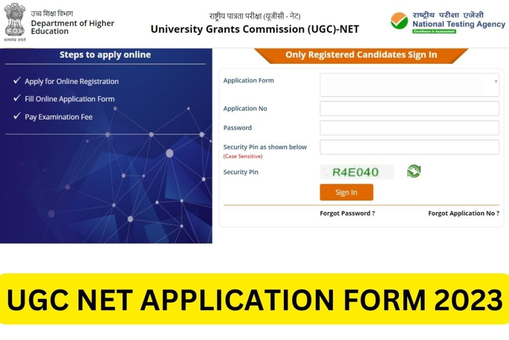 UGC NET December 2023 Application Form, Notification, Registration