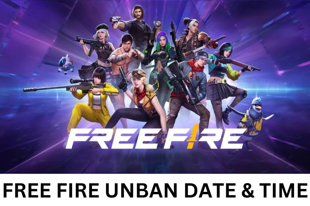 Free Fire Unban Date, release Date, APK Android & iOS Download