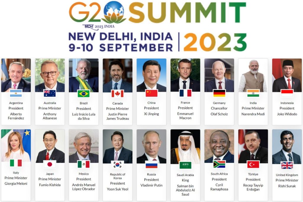 G20 शिखर सम्मेलन 2023, दिल्ली, कश्मीर अनुसूची, स्थान, तिथियाँ।