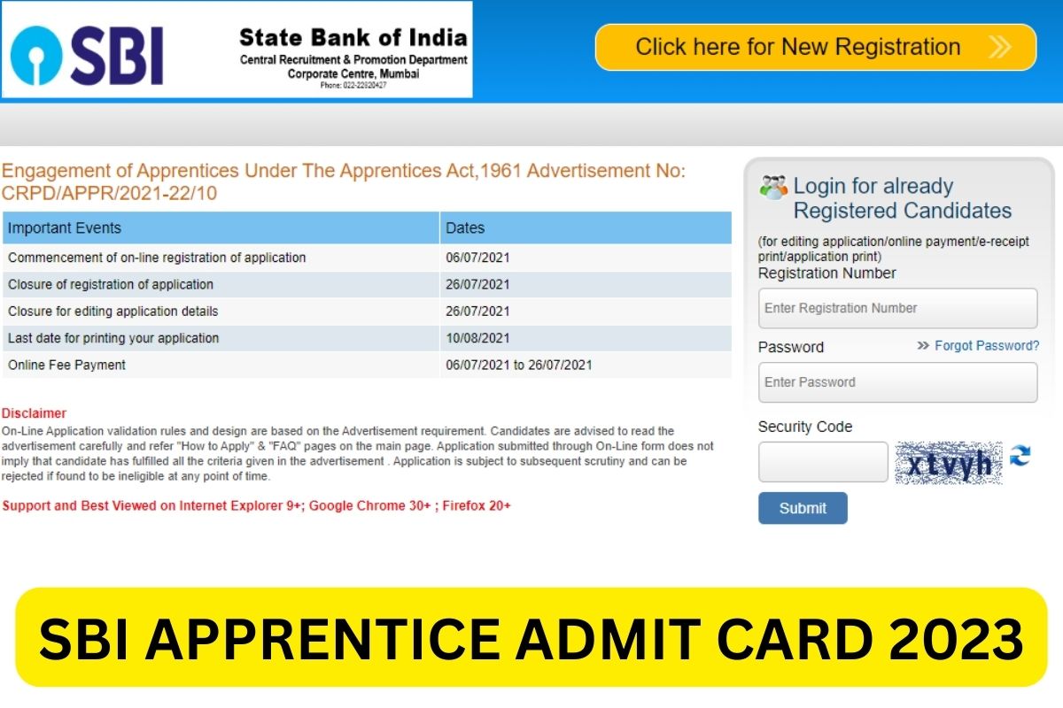 SBI Apprentice Admit Card 2024, Exam Date (Soon) @ sbi.co.in