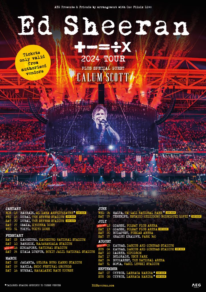 Ed Sheeran India Tour