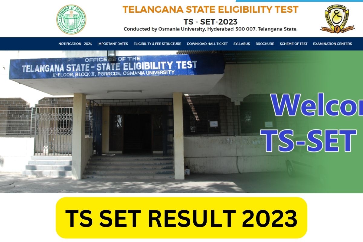 TS SET Result 2023 Date, Cut Off Marks & Merit List Link @ Telanganaset.org