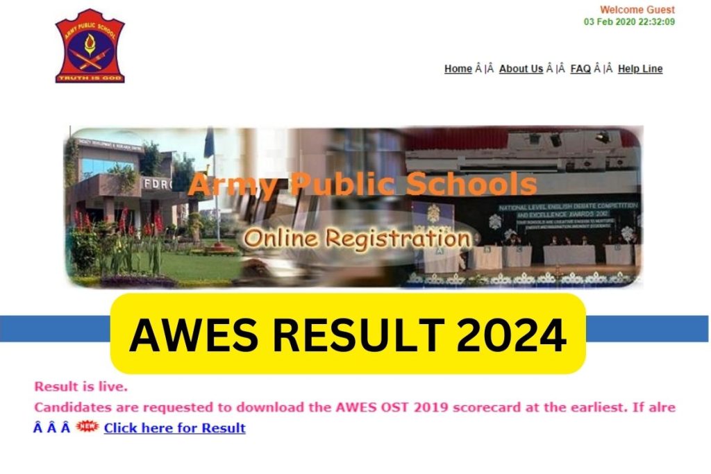 AWES Result 2024, TGT, PGT, PRT Cut Off Marks, Merit List