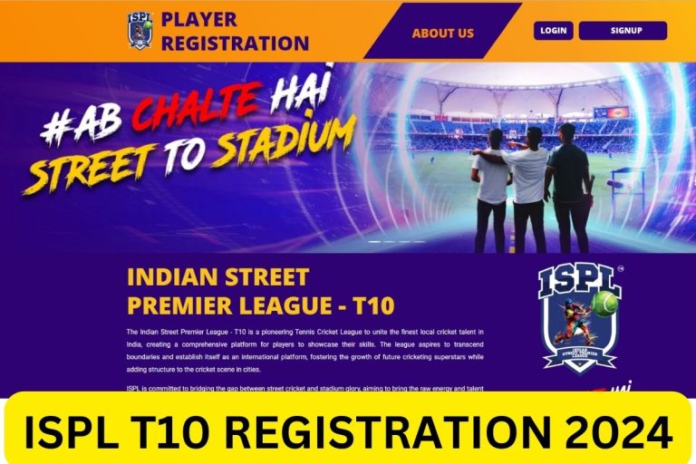 ISPL T10 Registration 2025 How To Apply, Last Date