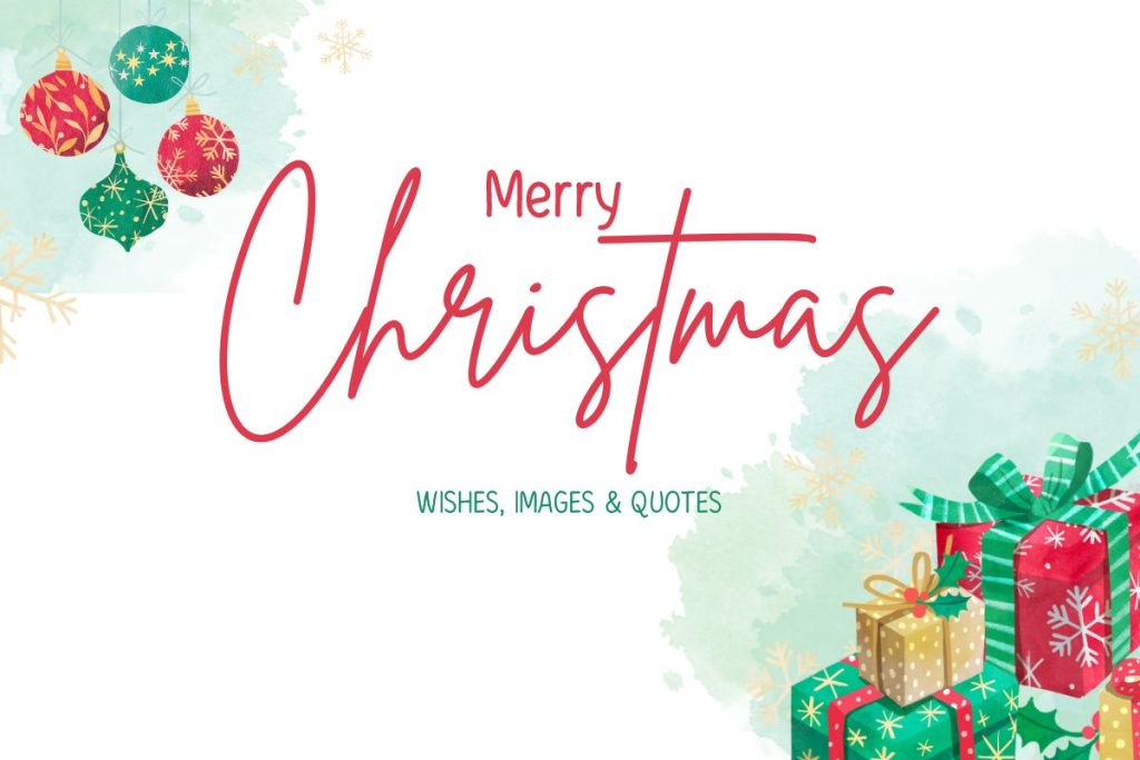 Merry Christmas Wishes 2023, 25 December XMAS Images, Quotes & Messages