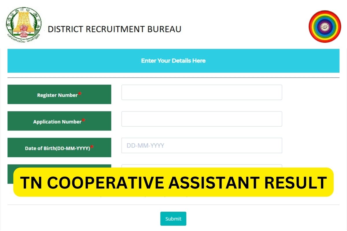 TN Cooperative Assistant Result 2023, DRB Cut Off Marks, Merit List PDF
