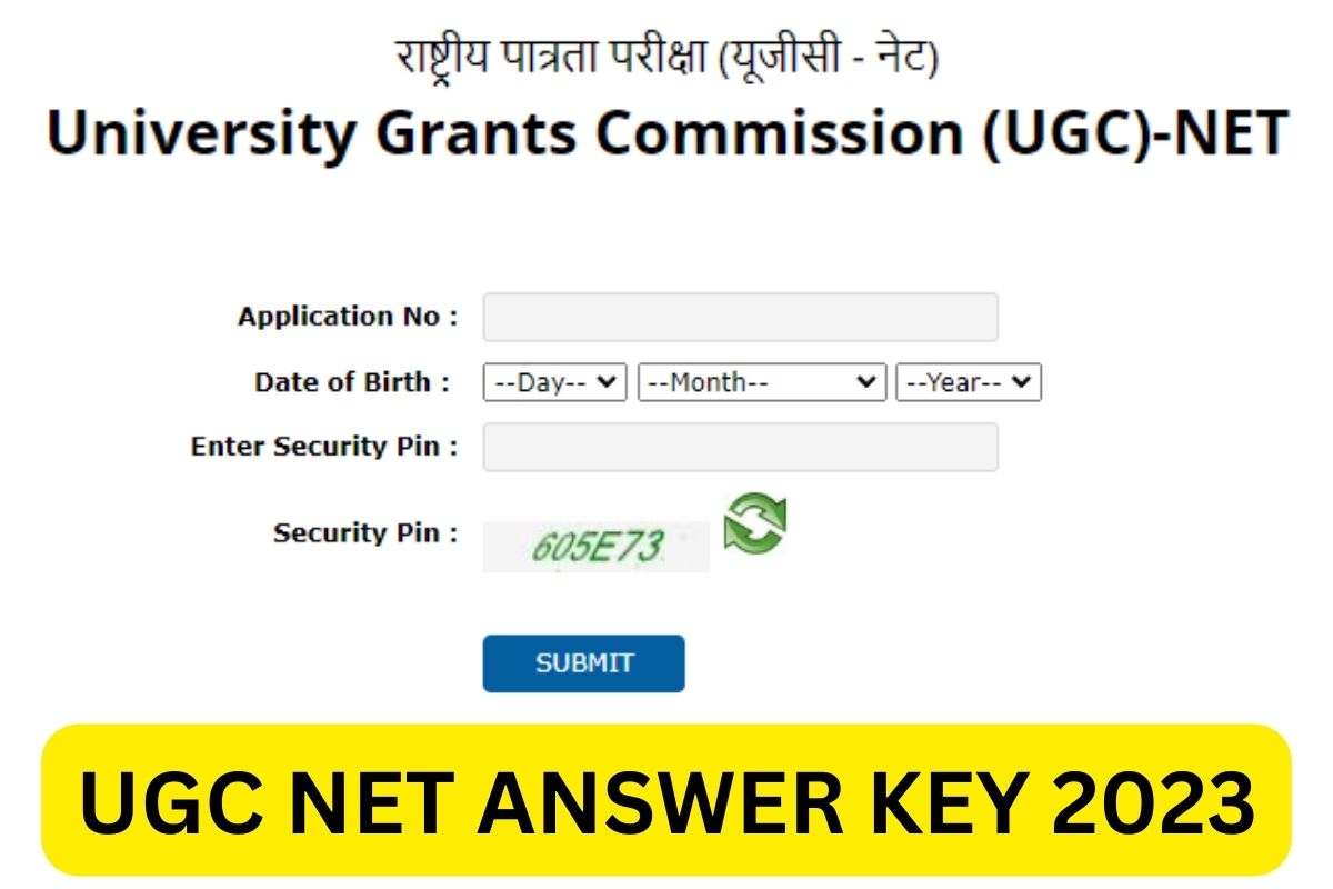 UGC NET Answer Key 2023 Download