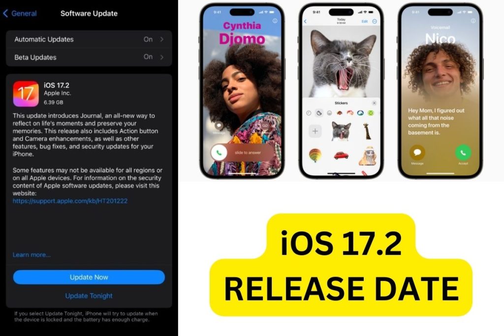 iOS 17.2 Release Date, Features, Compatibility