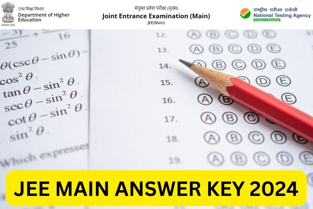 JEE Main Answer Key 2024