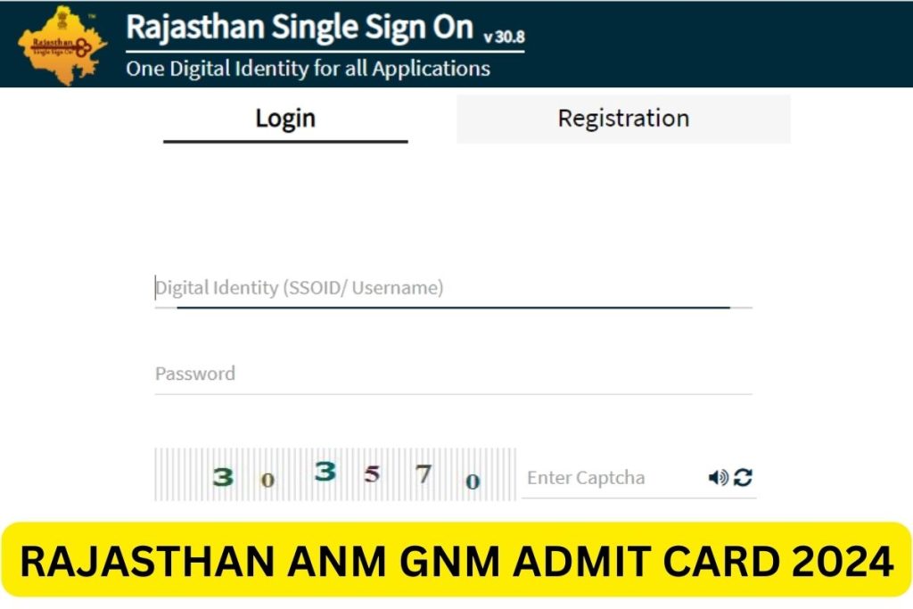 राजस्थान एएनएम जीएनएम एडमिट कार्ड 2024