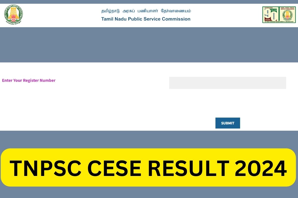 TNPSC CESE Result 2024 - Cut Off Marks, Merit List Link