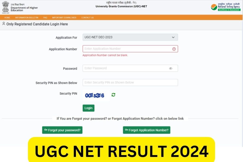 ugcnet.nta.ac.in Result 2024, Scorecard, Cut Off Marks