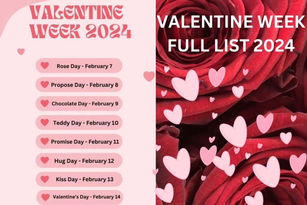 Valentine Week Full List 2024, Day Wise Schedule & How to Celebrate