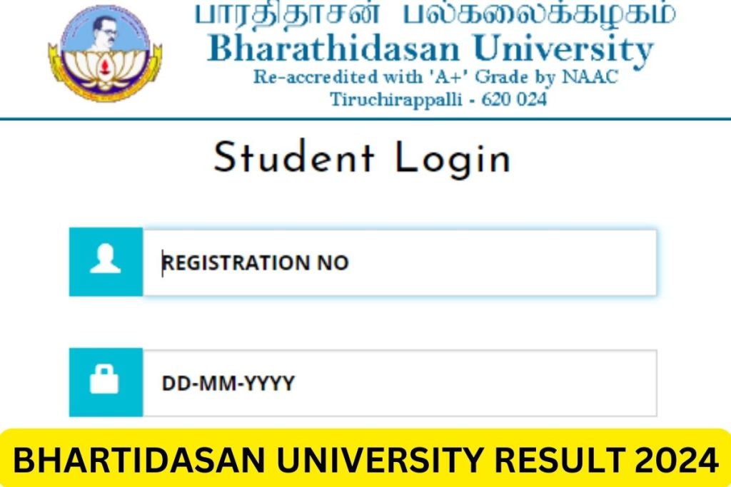 Bharathidasan University Result 2024, bdu.ac.in UG PG Link