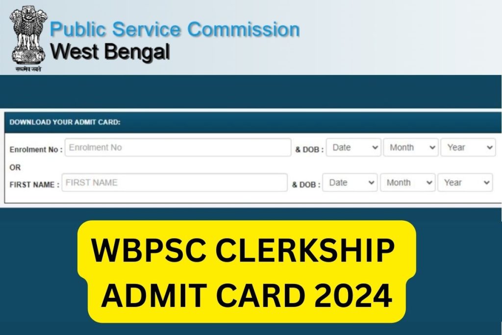 WBPSC Clerkship Admit Card 2024
