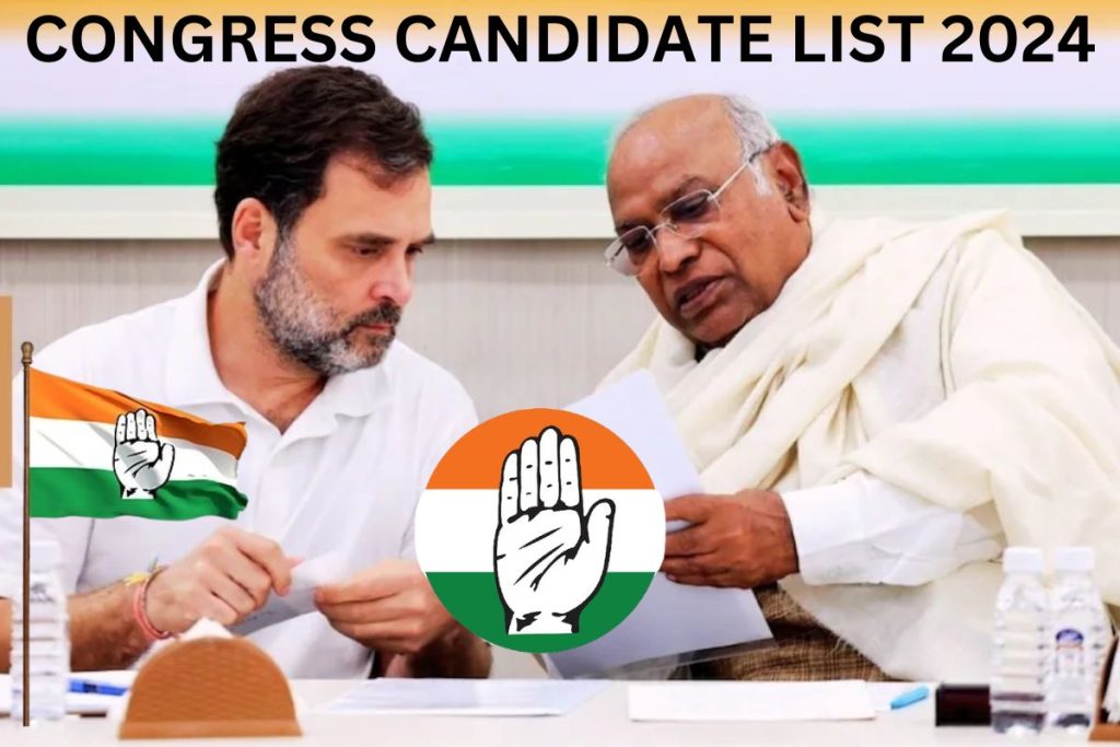 Congress Candidate List 2024